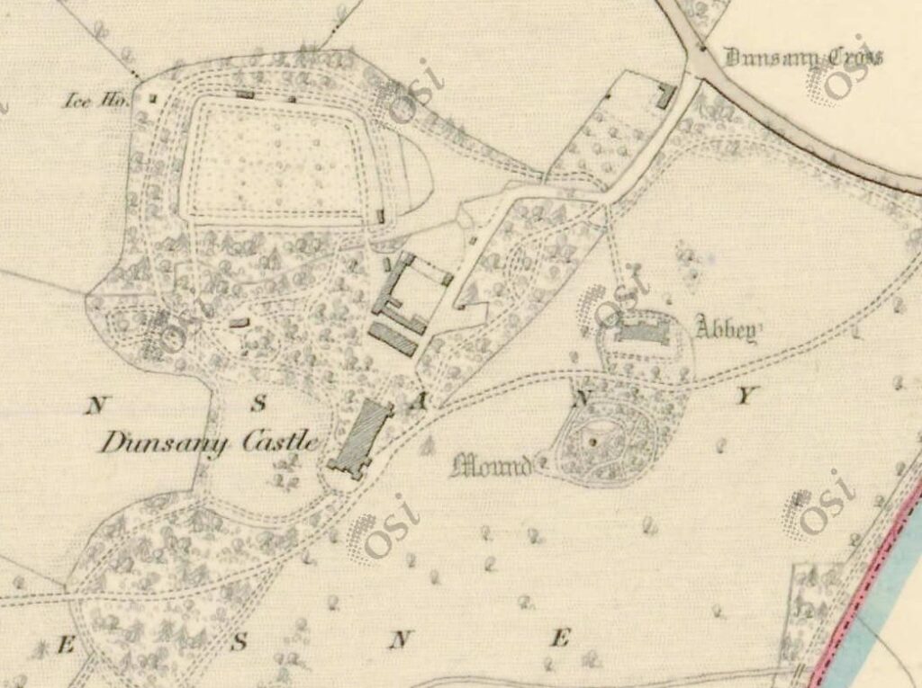 Old OS Map of Dunsany